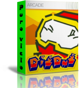 [ Img] - Dig Dug (intellivision)- (360x360), Png Download