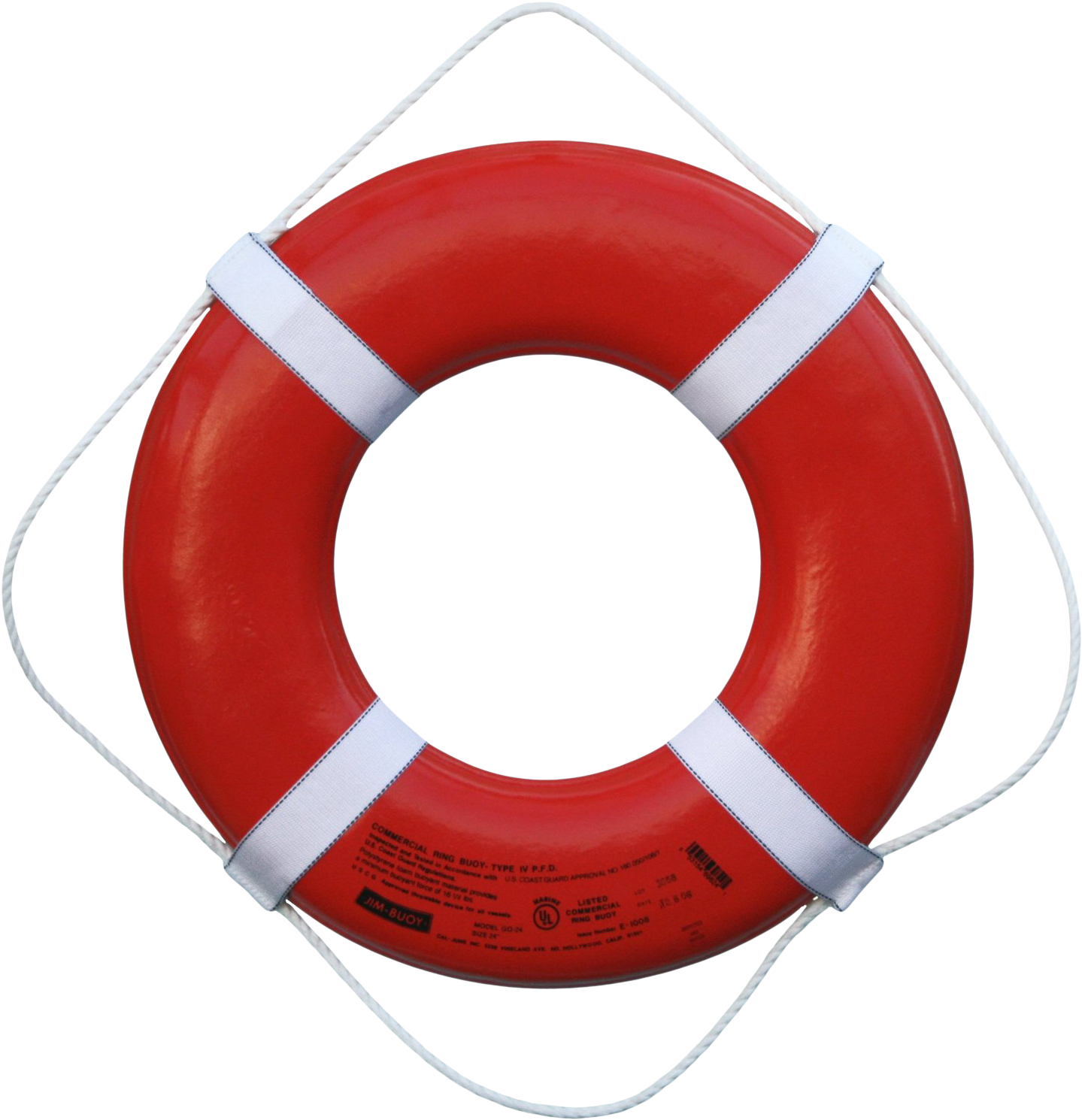 Lifebuoy Png Transparent Image - Life Ring Buoy (500x500), Png Download