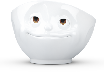 Bowl, Crazy In Love, White - Club Chair (436x436), Png Download