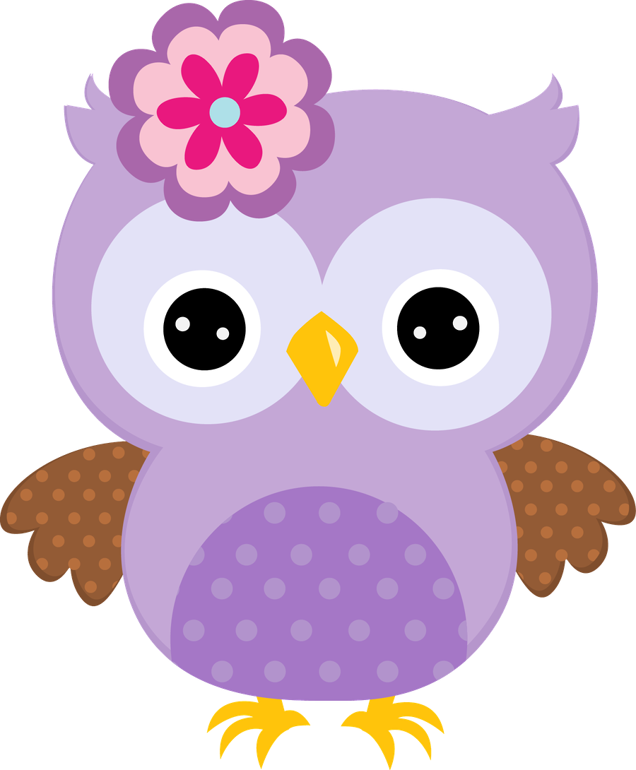 Girl Owl Png - Owl Cartoon (900x1090), Png Download