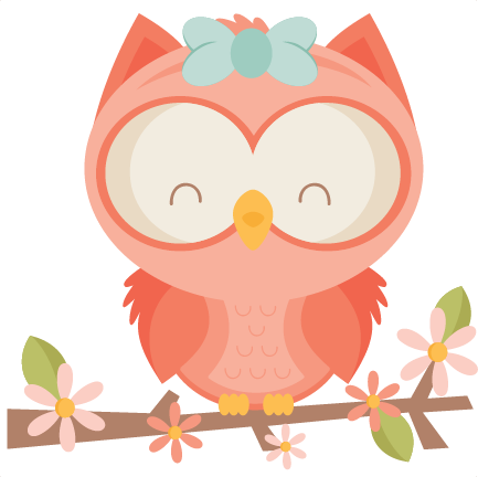Girl Owl Png - Adorable Owl Cute Owl Clipart (433x432), Png Download