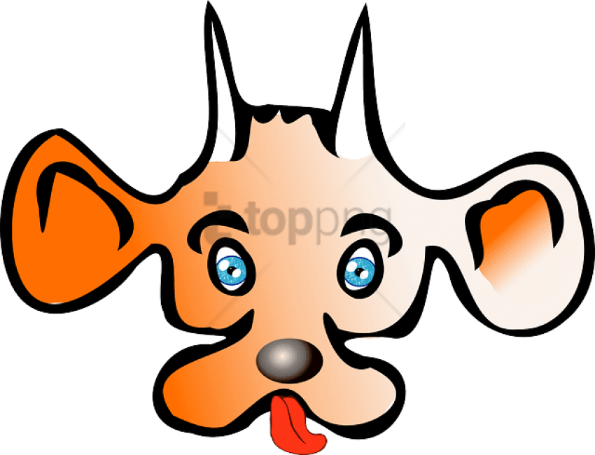 Dog, Firgure, Crazy, Animal, Ears, Eyes, Evil - Eye (640x489), Png Download