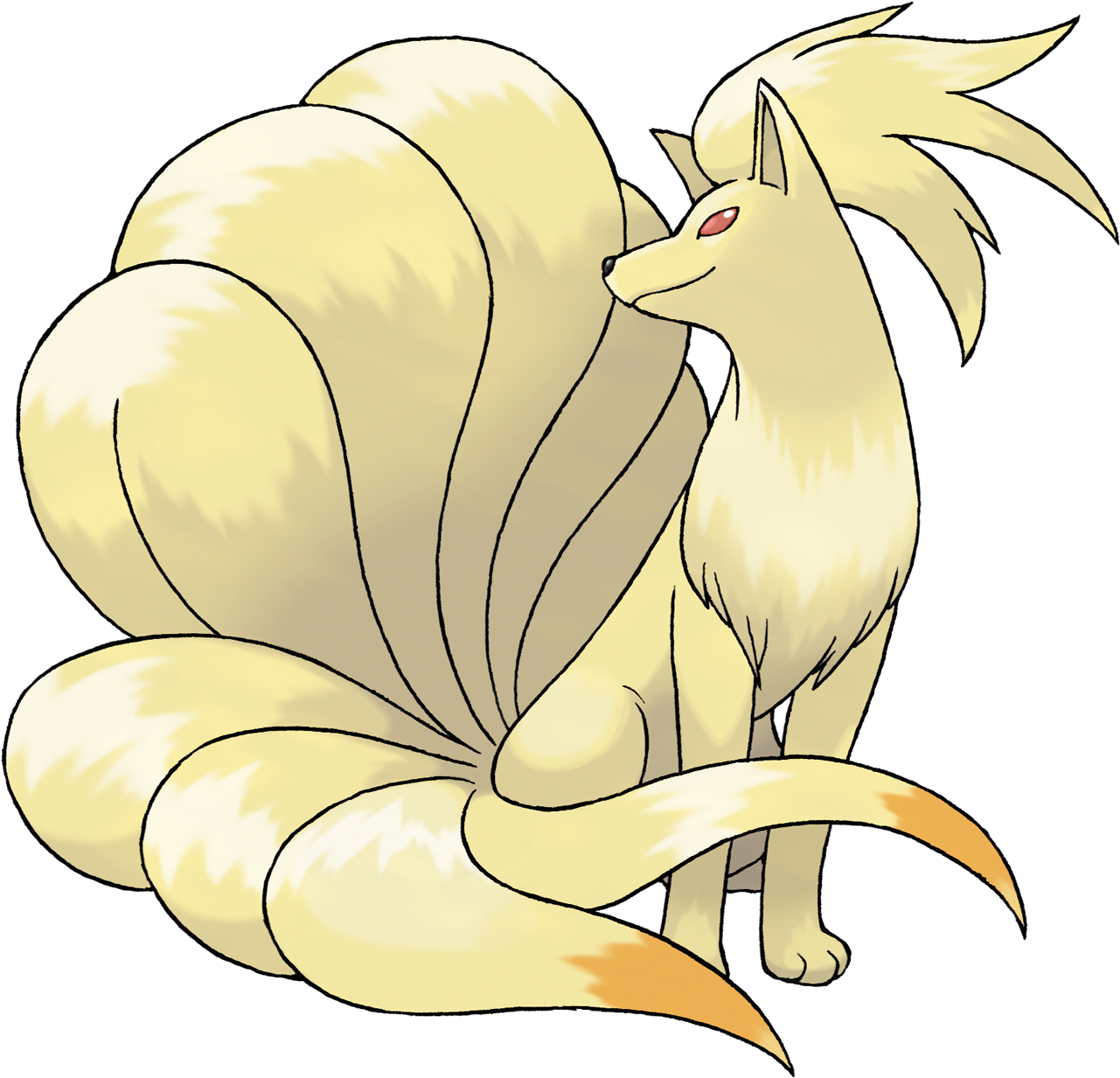Ninetales Pokemon (1280x1280), Png Download