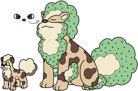 With Less Competition And Colder Climate, Growlithe - Human (500x334), Png Download