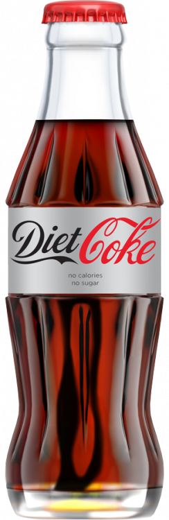 Diet Coke - Coca-cola Diet Coke Caffeine Free (244x750), Png Download