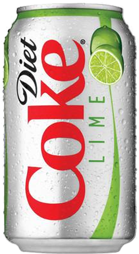 Coke Diet With Lime - Coca Cola Diet Lime (300x600), Png Download