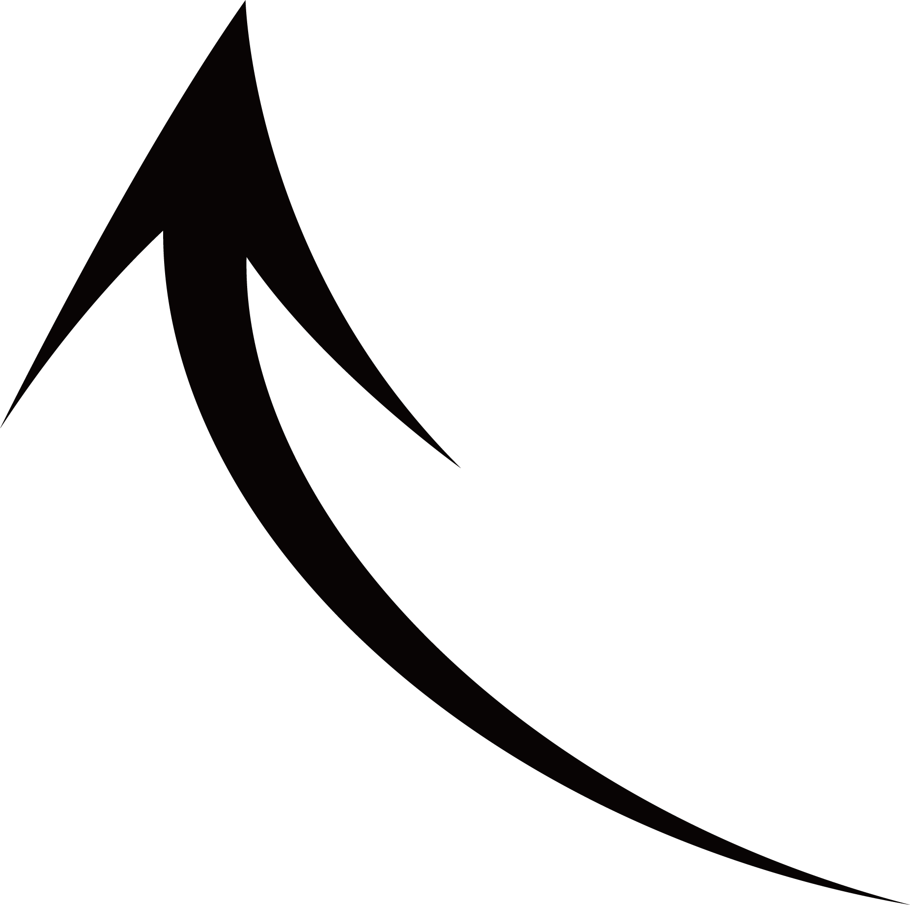 Arc Arrow 1852*1840 Transprent Png Free Download - Triangle (1852x1840), Png Download
