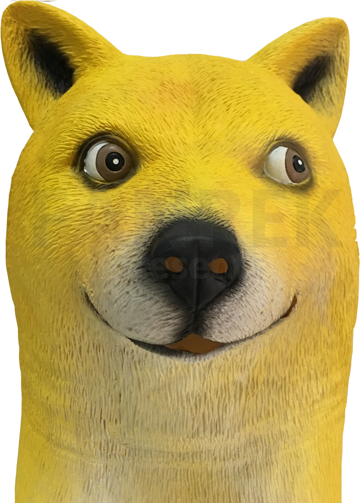 Doge Kabosu Atsuko Sato'canis Lupus Familiaris Cosplay - Doge Mask Png (1000x1000), Png Download