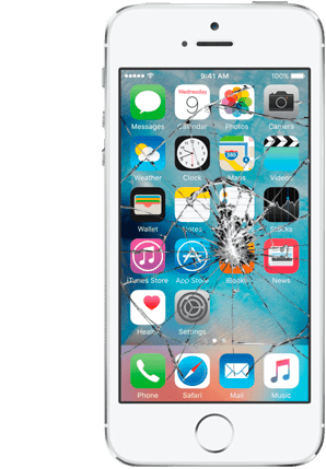 Iphone5s Screen Replacement - Iphone 5s Silver 16 (600x600), Png Download