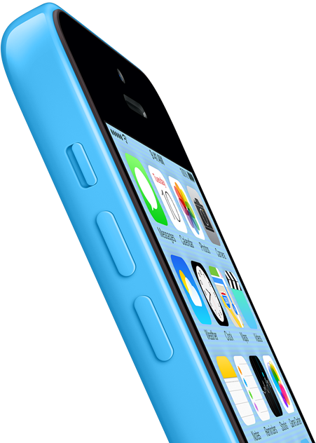 With The New Iphone 5s And Iphone 5c Finally Here, - Apple Iphone 5c - 8 Gb - Green - Sprint - Cdma (451x632), Png Download