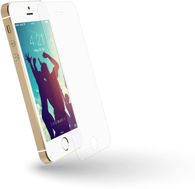 Buy Iphone Se Screen Protector Now - Screen Protector Iphone 5s (680x665), Png Download