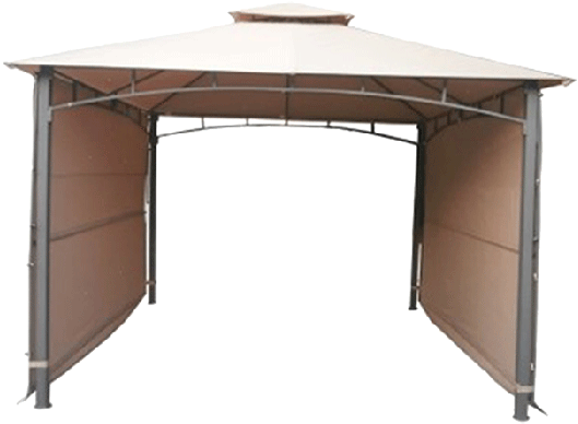 Backyard Expressions Double Ending Gazebo - Backyard Expressions (700x700), Png Download