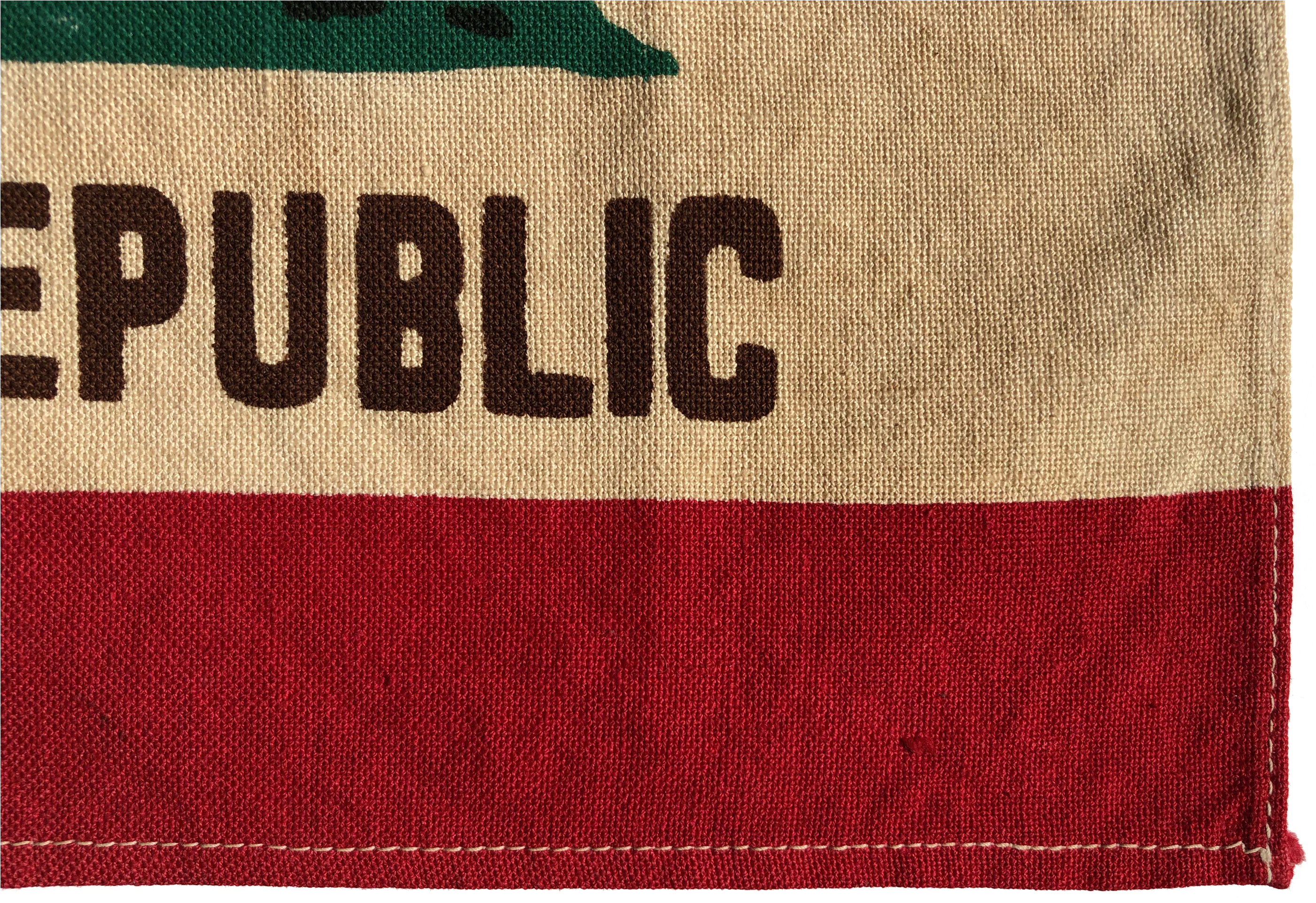 Vintage California Republic Bear Flag Small Boat Size (3000x3000), Png Download