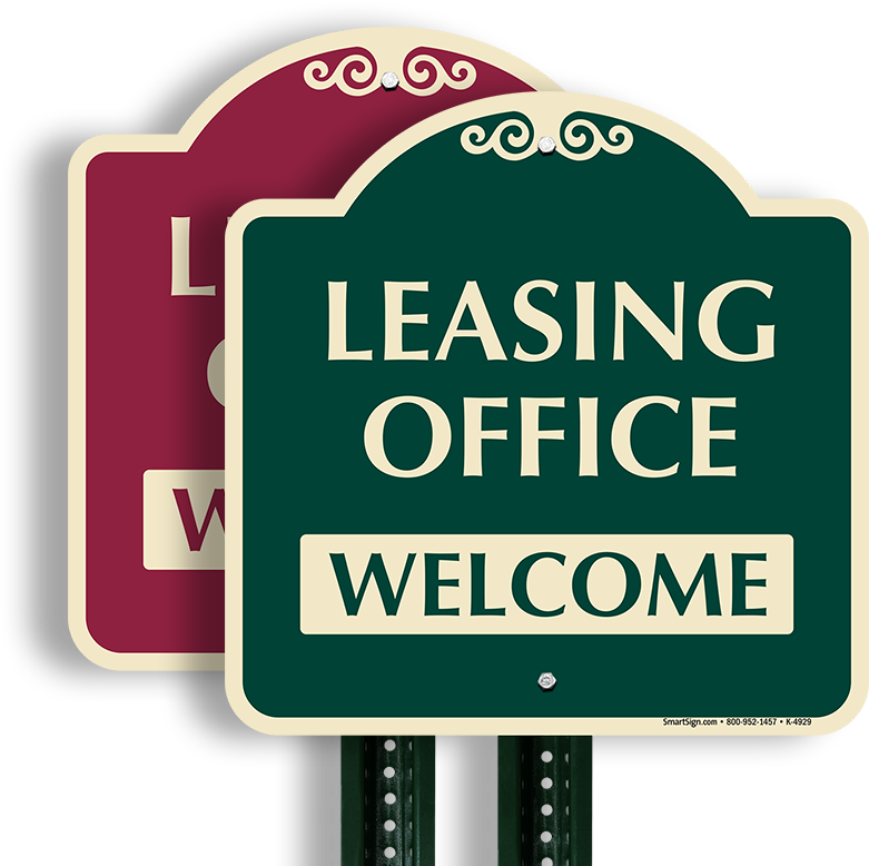 Leasing Office Welcome Sign - Reserved For [your Name] Employee Of The Month Sign, (800x800), Png Download