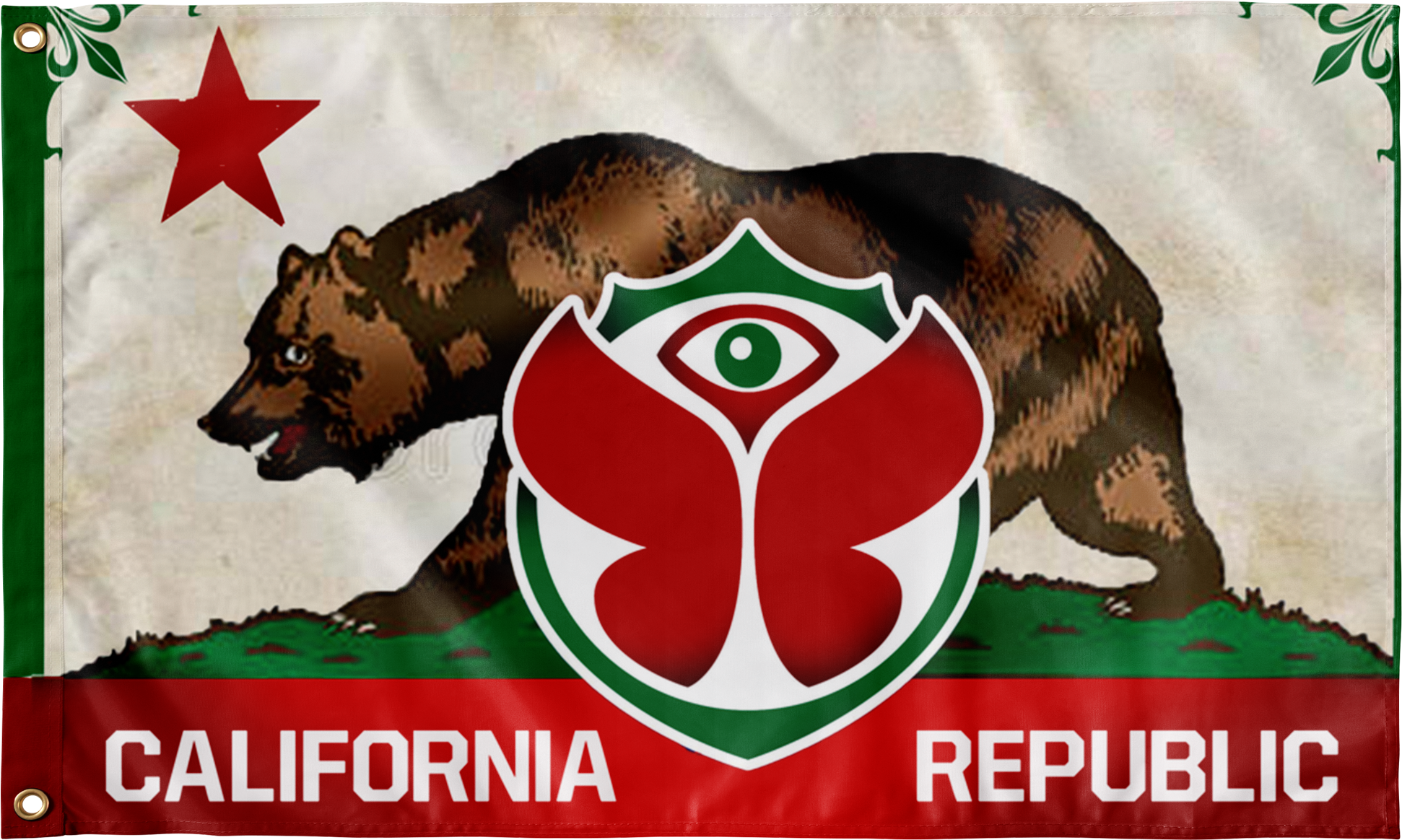 California Flag For Festival (2000x2000), Png Download