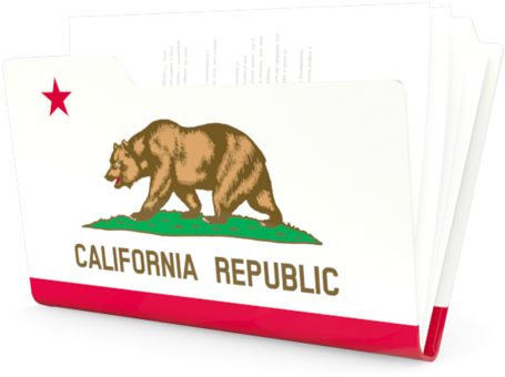 Illustration Of Flag Of<br /> California - Texas And California Flag (640x480), Png Download