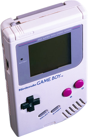 Png, Gameboy, And Overlay Image - Invented In The 80s (500x600), Png Download