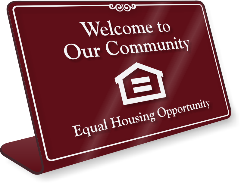 Welcome To Our Community Sign - Desk Sign (800x608), Png Download