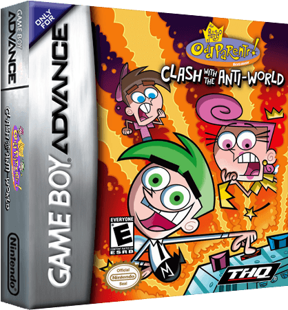Fairly Oddparents Game Boy Advance (456x528), Png Download