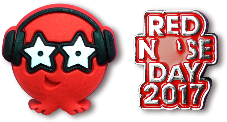 Red Nose - Red Nose Day Dj Boogie (900x900), Png Download