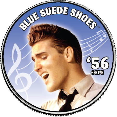Elvis Coins (450x450), Png Download