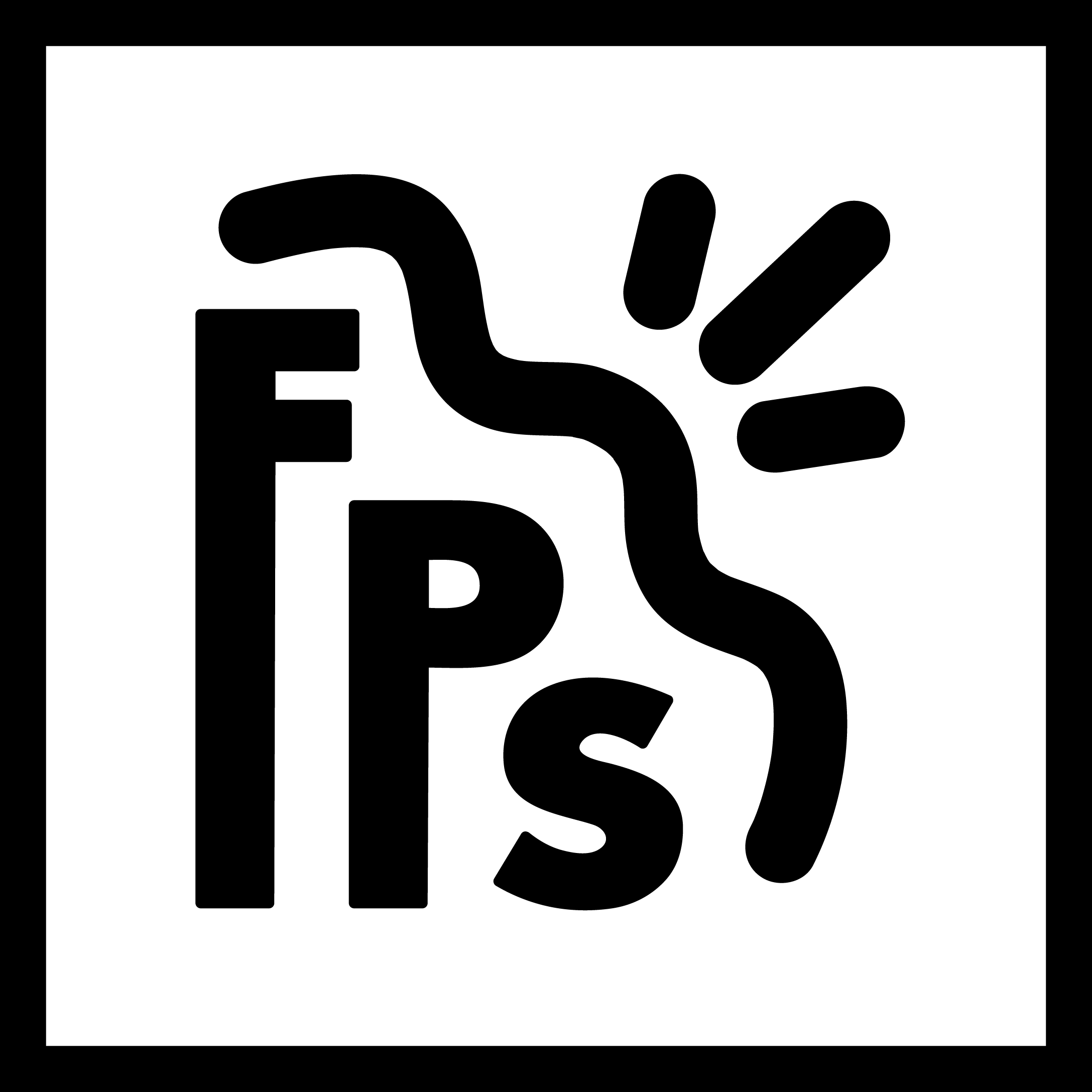 Fps Logo Transparent - Calligraphy (2175x2175), Png Download