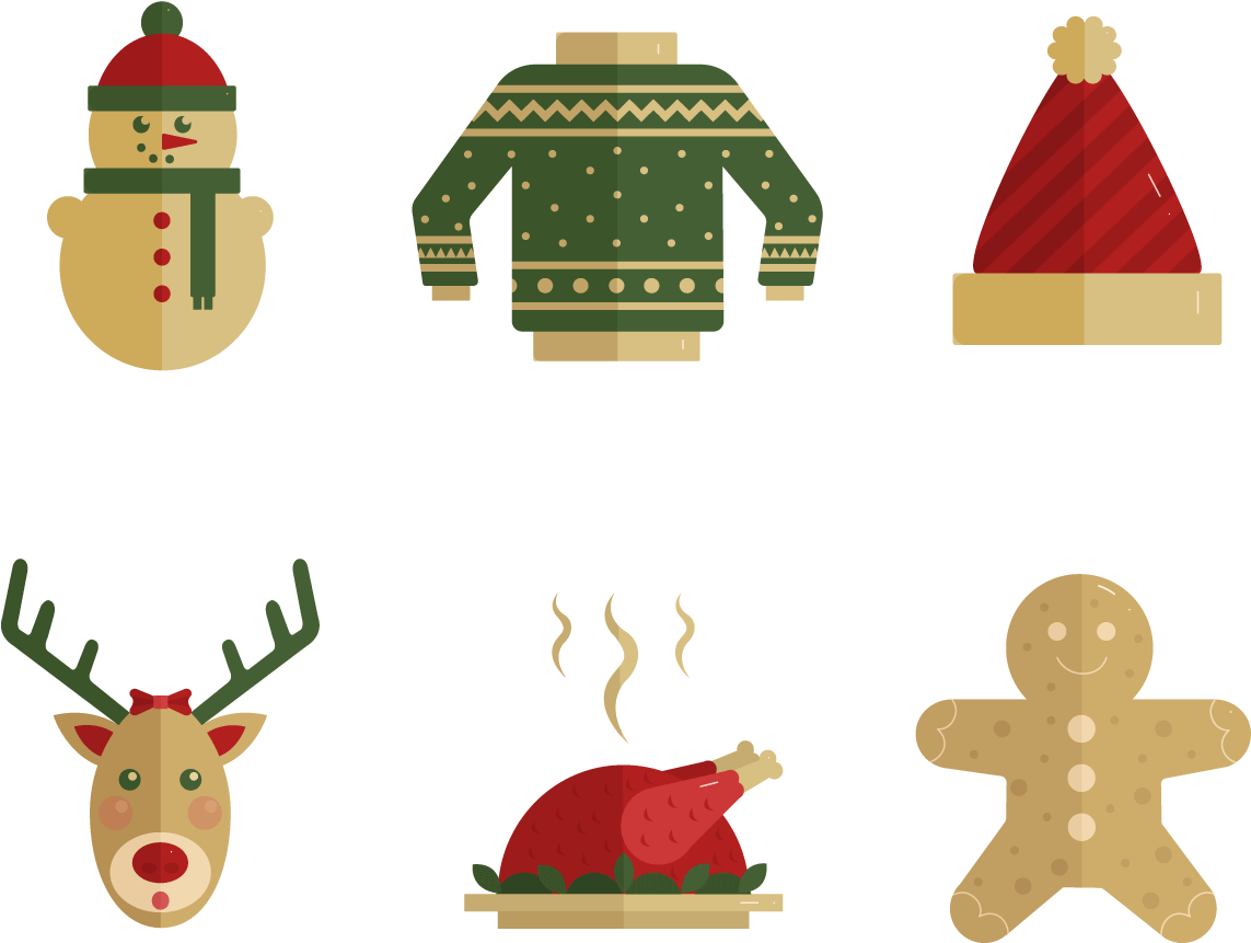 Christmas Icons Set - Christmas Icon For Photoshop (1200x960), Png Download