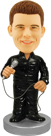 Elvis Presley Style Custom Bobblehead - Elvis Presley Wacky Wobbler (500x500), Png Download