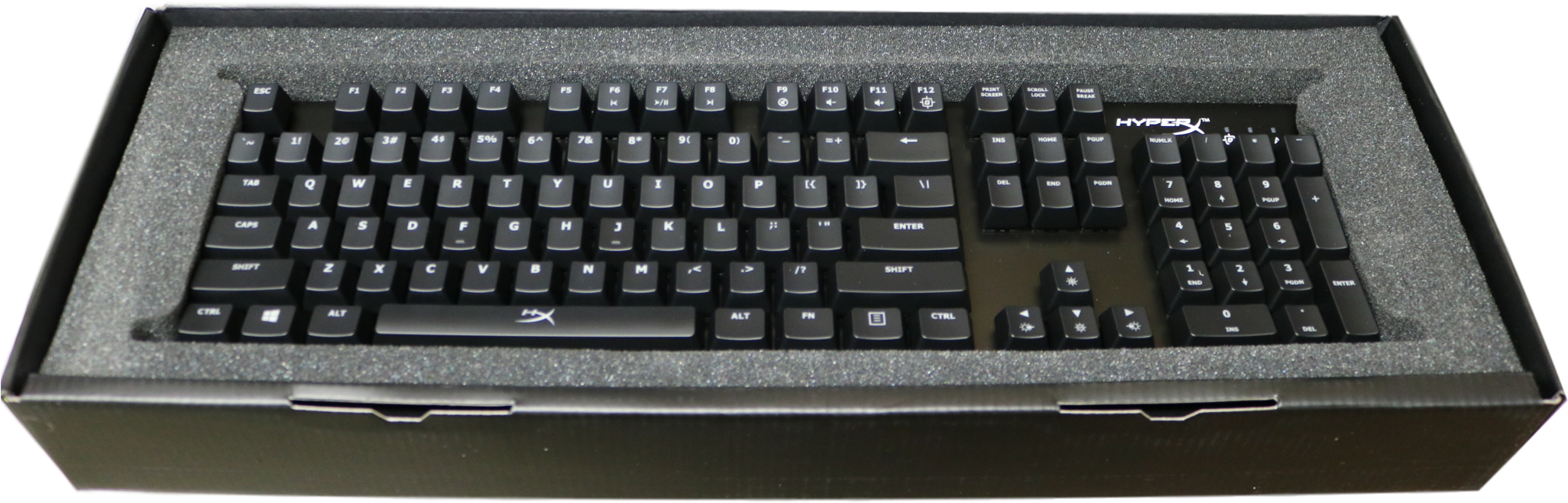 Packaging And Contents Hyperx Alloy Fps - Mad Catz S.t.r.i.k.e. Te Mechanical Keyboard, Keyboard (2051x820), Png Download