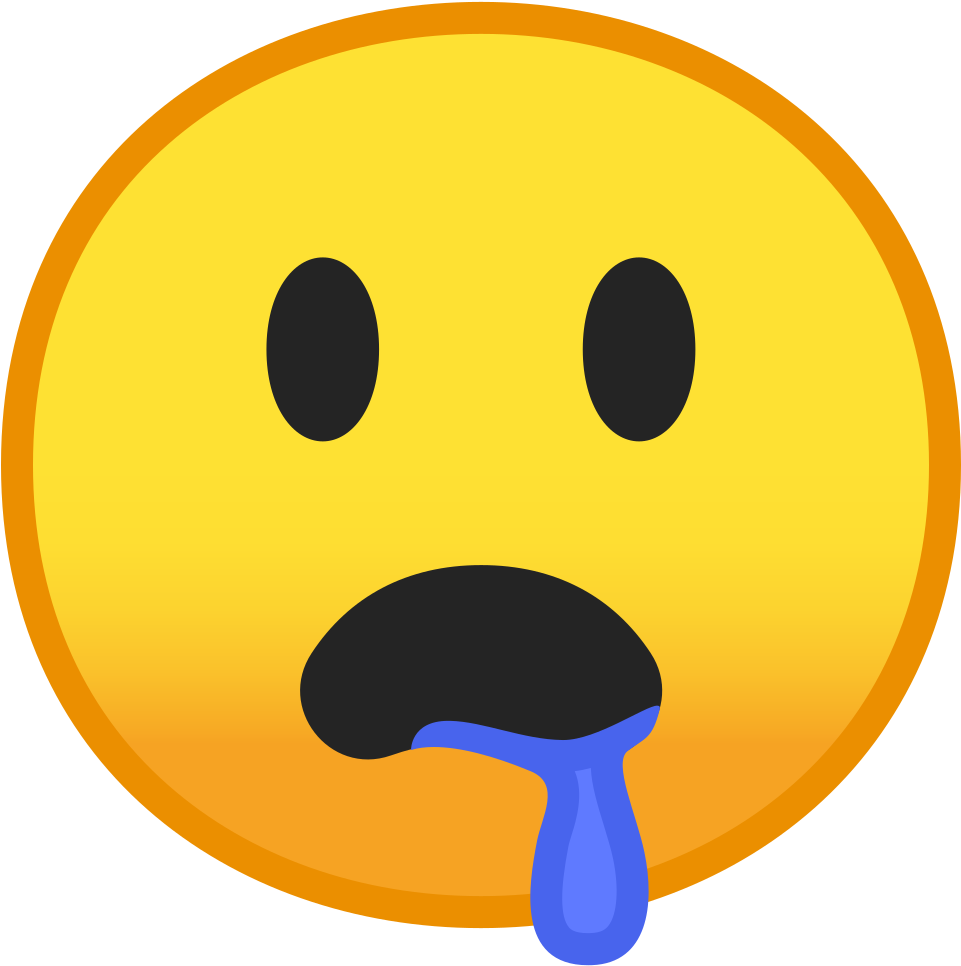 Drooling Emoji Png Clipart Freeuse Stock - Emoji Saboreando (1024x1024), Png Download