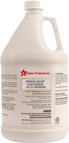 Orange Squirt Concentrate - Plastic Bottle (350x500), Png Download