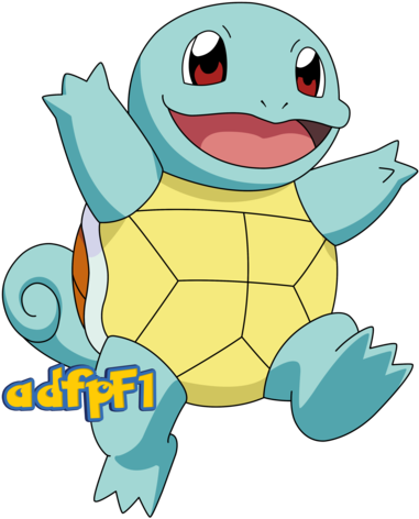 Squirtle Vector - Squirtle Pokemon (400x494), Png Download