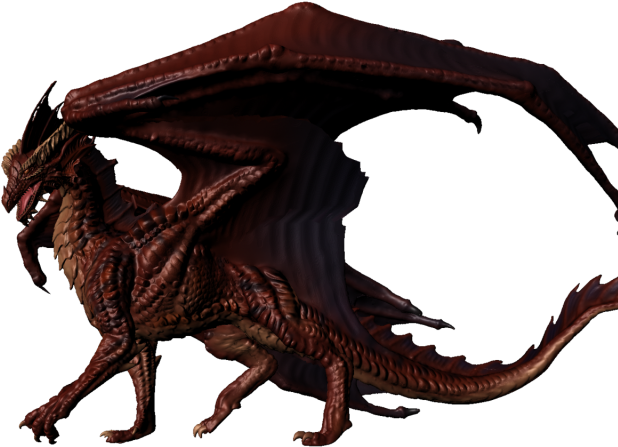 Mythical Clipart Dragon Head - Realistic Dragon Png (640x480), Png Download