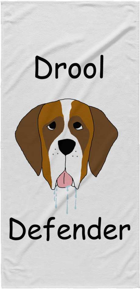 The Drool Defender Towel - Oak Grove Middle School (1024x1024), Png Download