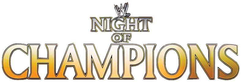 Night Of Champions 2012 Logo (800x310), Png Download