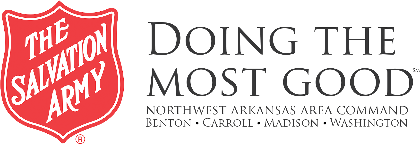 Nwa Side Logo - Hurricane Harvey Salvation Army (1773x625), Png Download