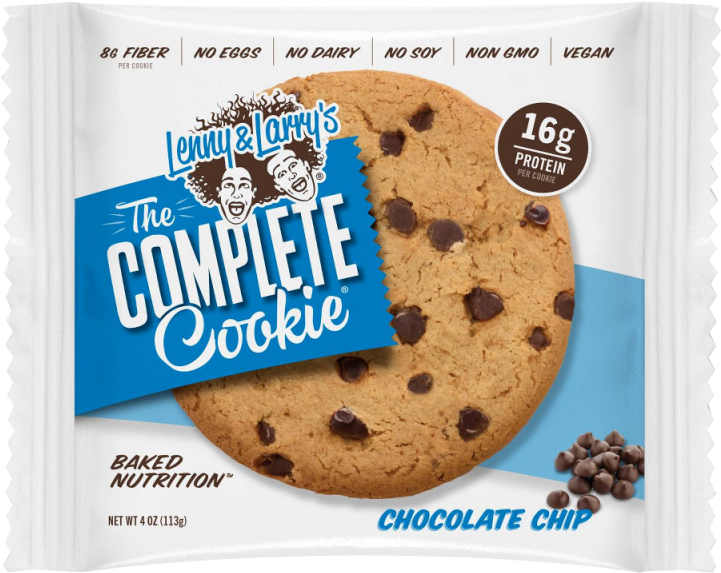 Achat Ccomplete Cookie Lenny & Larry, Un Cookie Protéiné - Lenny & Larrys Cookie, The Complete, Chocolate (800x800), Png Download