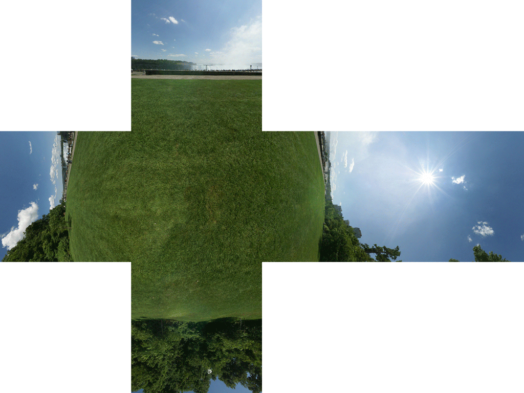 Textures Courtesy Of Emil Persson - Cubemap Example (1024x768), Png Download