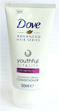 Dove Youthful Vitality Conditioner 50ml - Dove Youthful Vitality Shampoo 50ml (570x435), Png Download