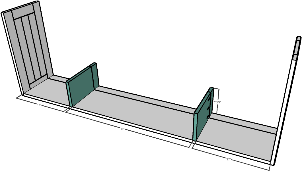 Attach Small Vertical Dividers - Diagram (1544x700), Png Download