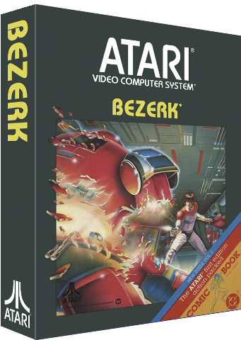 Atari 2600 3d Boxes (400x500), Png Download