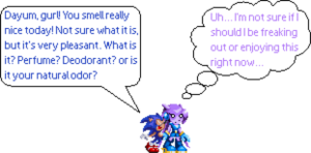 Sash Lilac And Sonic (639x315), Png Download