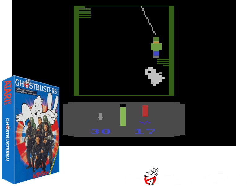 Ghostbusters Ii Atari - Framed Art Print: Ghostbusters 2, 18x12in. (800x600), Png Download