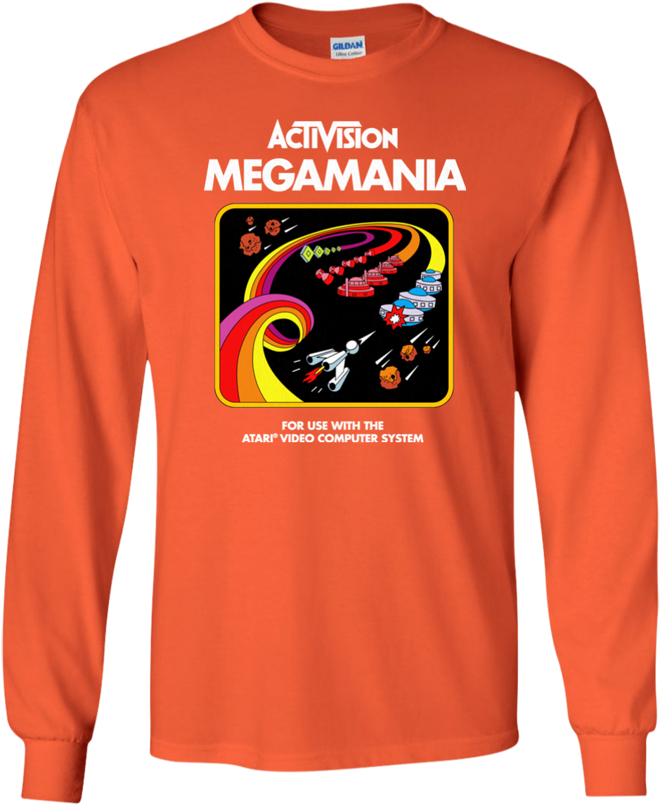 Megamania Activision Cartridge Game Atari 2600 2900 - Megamania (atari 2600)- (1155x1155), Png Download