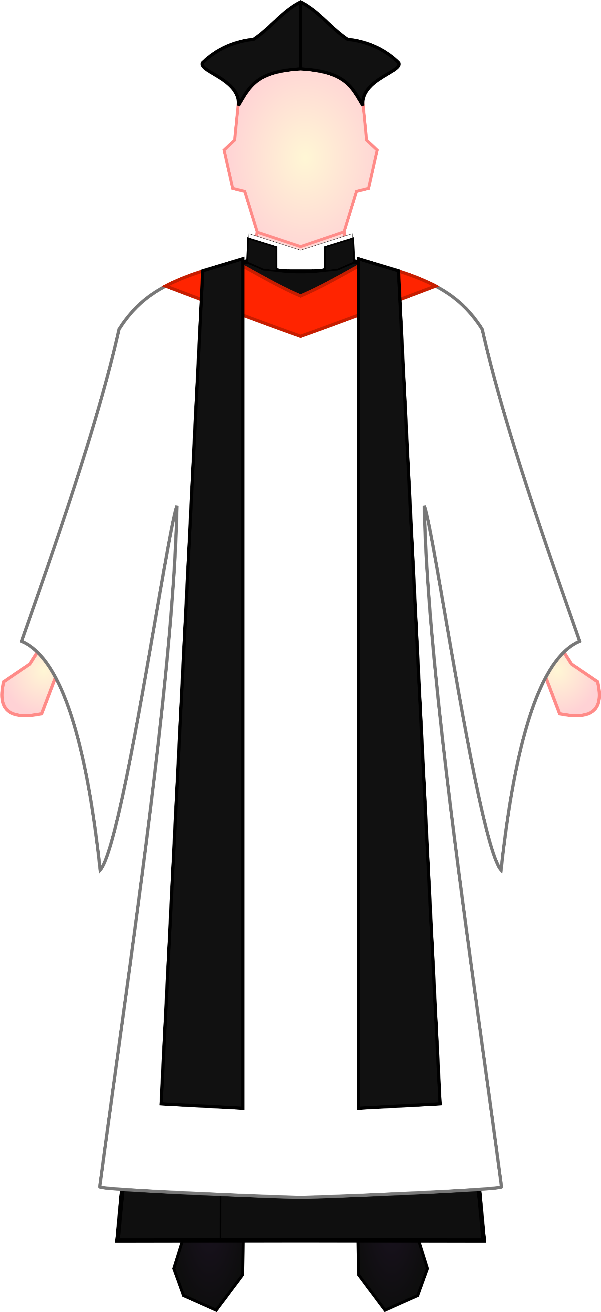 Open - Anglican Choir Dress Canon (2000x4286), Png Download