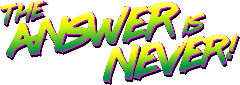 The Answer Is Never Dev Blog - Logo (1200x280), Png Download