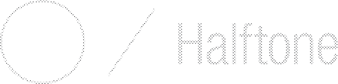 K10% Halftone - Plot (1094x275), Png Download
