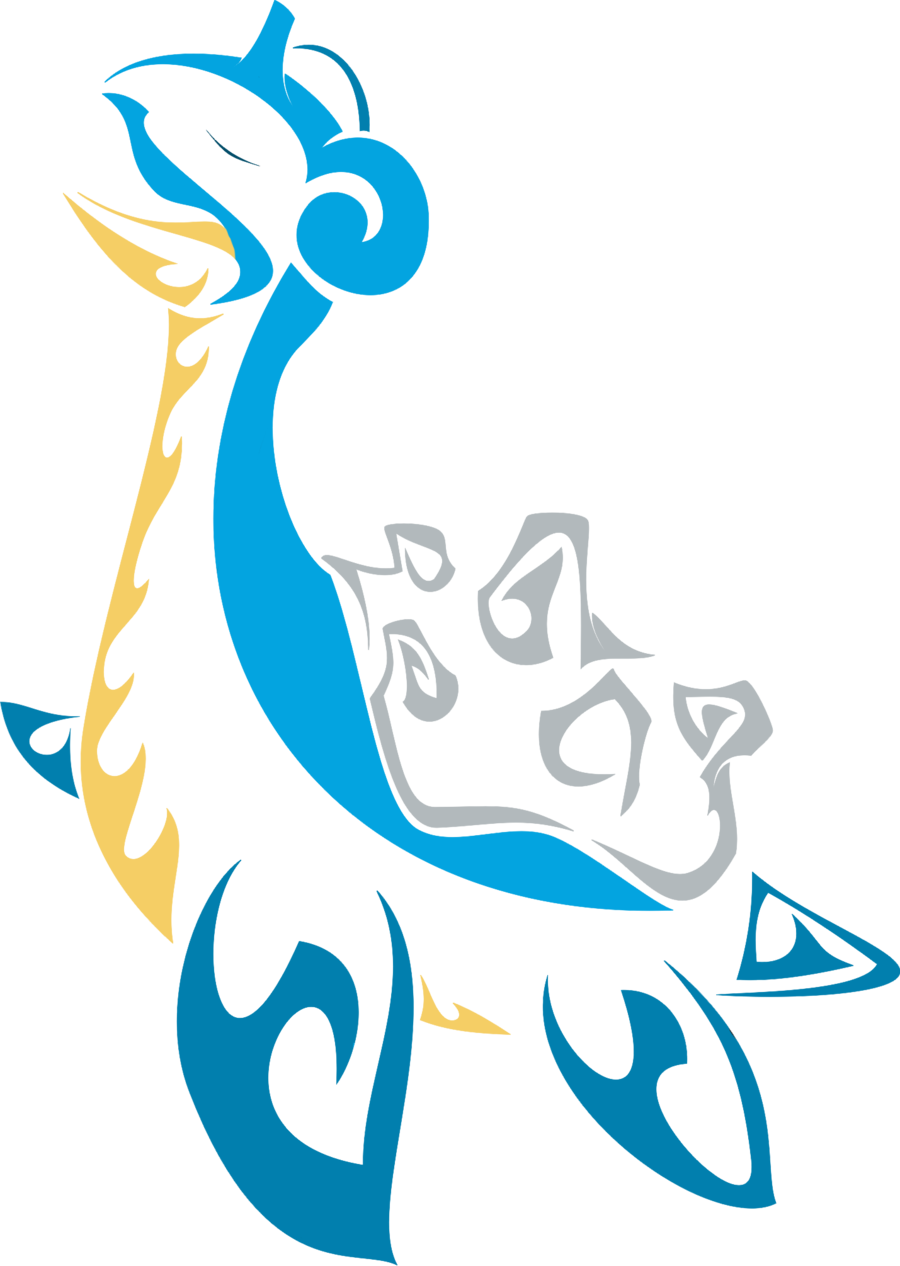 Color Lapras By Argentine123-d32y9l2 - Tatuaje Lapras (900x1266), Png Download