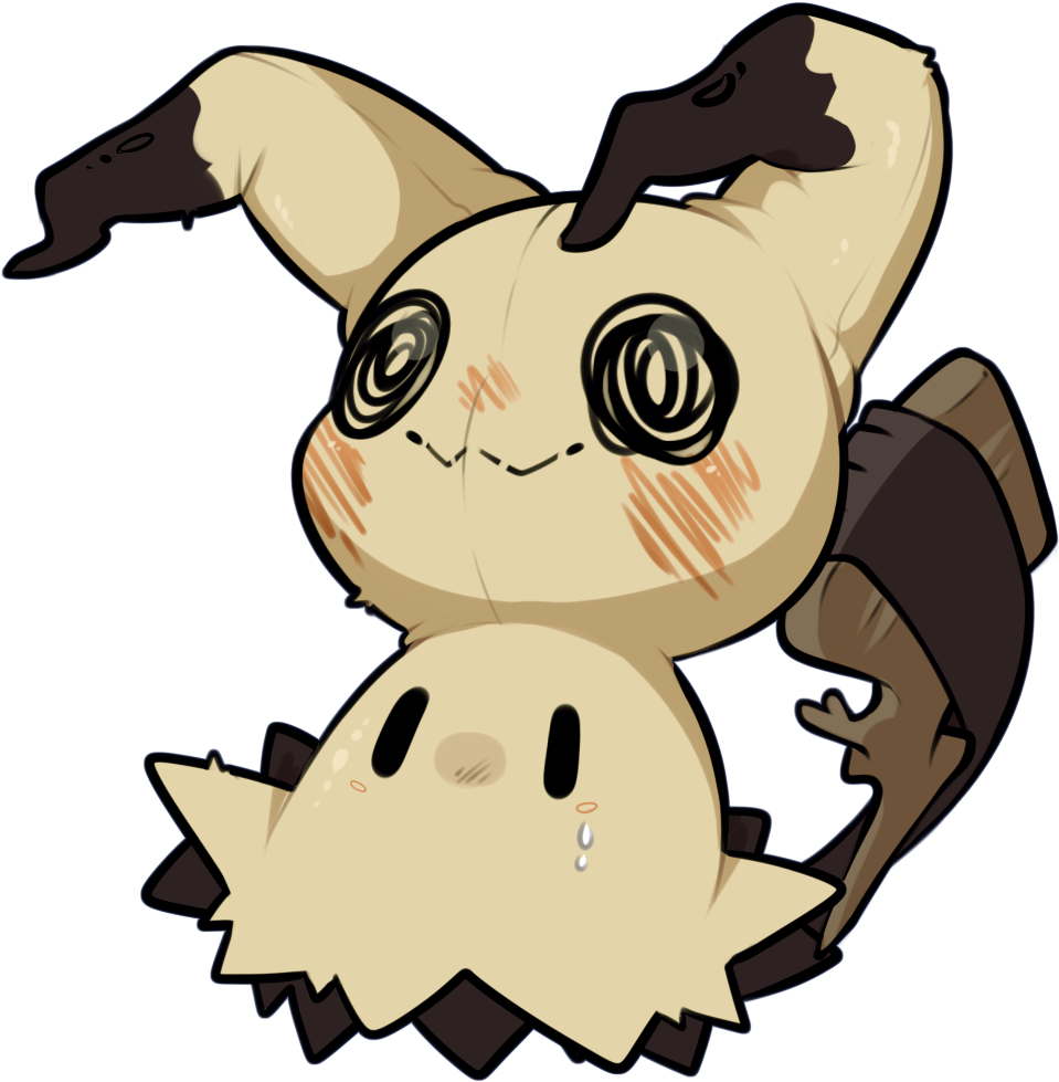 Pokémon Sun And Moon Pokémon Go Pikachu Mammal Dog - Mimikyu Png (1000x1000), Png Download