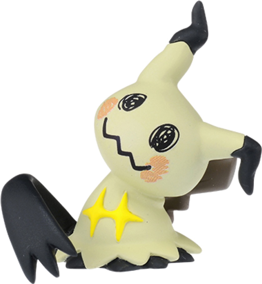 *takara Tomy* Mimikyu Monster Collection Ex Figure - Moncolle Ex: Emc-29 Mimikyu Battle Pose (1000x1000), Png Download